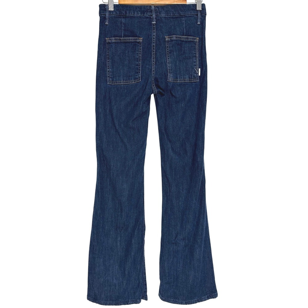 Mother The Drama Flare Jeans in Joyride 27 - Picture 4 of 12
